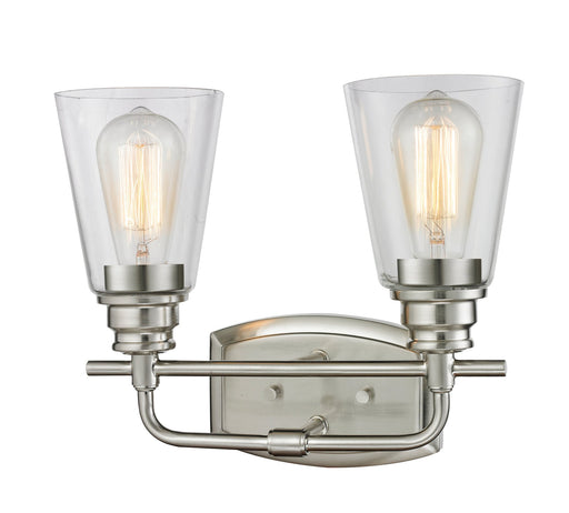 Annora 2 Light 13.13" Vanity in Brushed Nickel