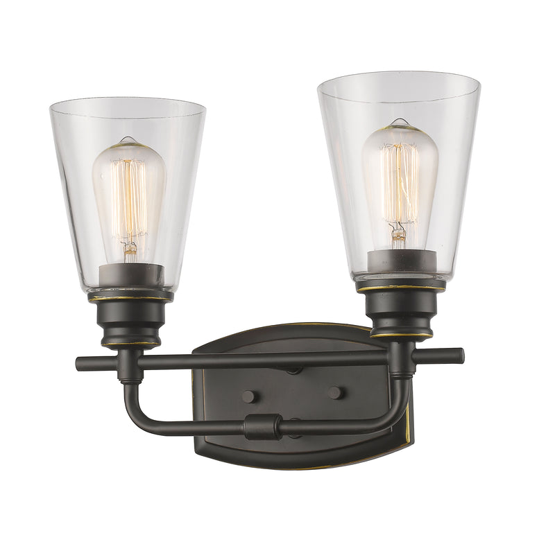 Annora 2 Light 13.13" Vanity in Olde Bronze