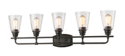 Annora 5 Light 36.75" Vanity in Olde Bronze
