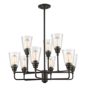 Annora 9 Light 29" Chandelier in Olde Bronze
