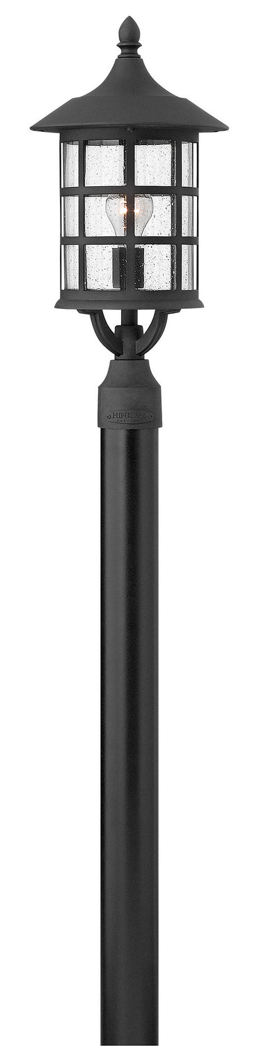 Freeport Large Post or Pier Mount Lantern in Black