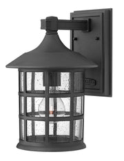 Freeport Medium Outdoor Wall Lantern in Black