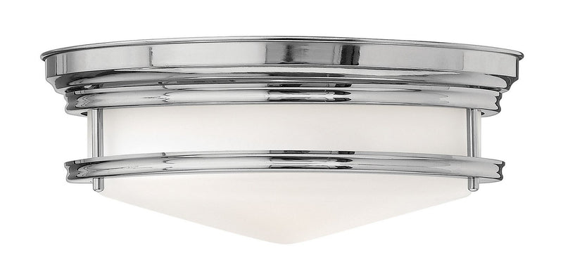 Hadley 3-Light Flush Mount in Chrome