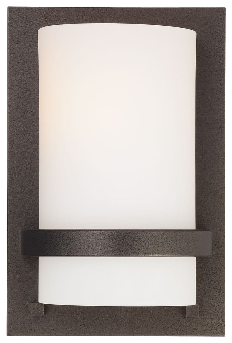 Fieldale Lodge Wall Sconce in Smoked Iron