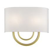 Stratton 2-Light 13" ADA Wall Sconce in Soft Gold