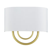 Stratton 2-Light 13" ADA Wall Sconce in Soft Gold