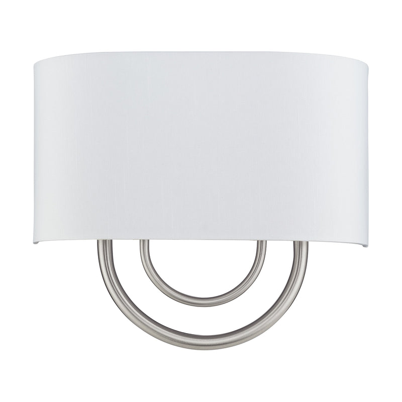 Stratton 2-Light 13" ADA Wall Sconce in Brushed Nickel