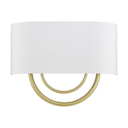 Stratton 2-Light 15" ADA Wall Sconce in Soft Gold