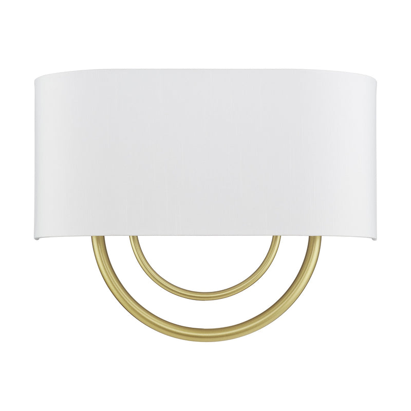 Stratton 2-Light 15" ADA Wall Sconce in Soft Gold