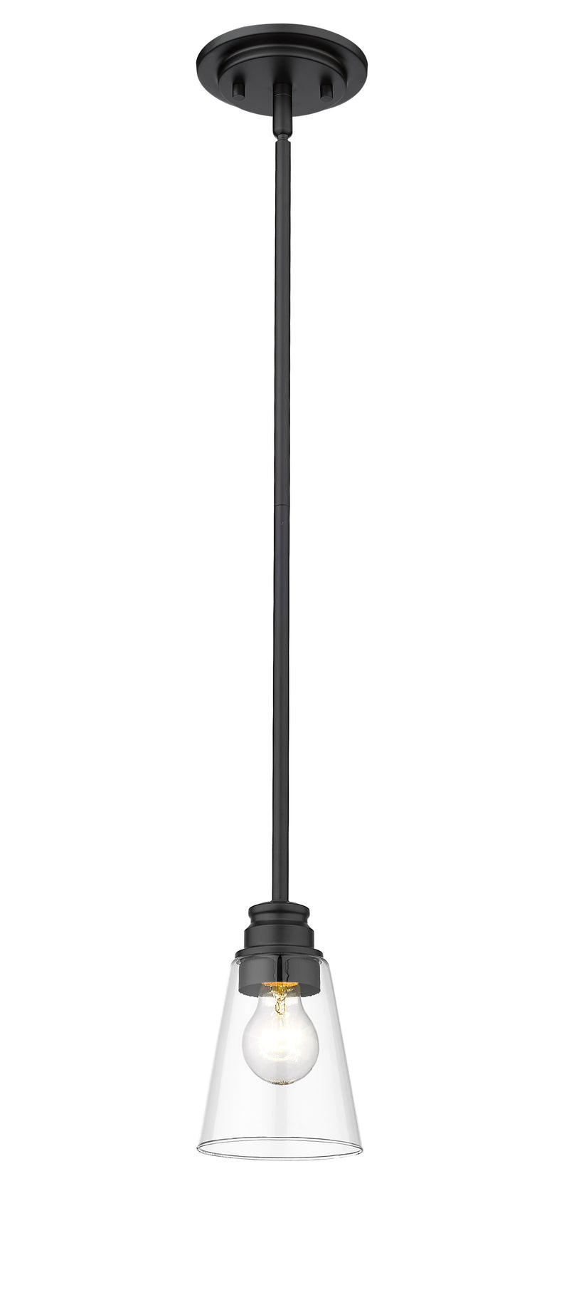 Annora 1 Light 5.5" Pendant in Matte Black