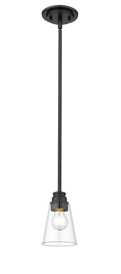 Annora 1 Light 5.5" Pendant in Matte Black
