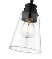 Annora 1 Light 5.5" Pendant in Matte Black