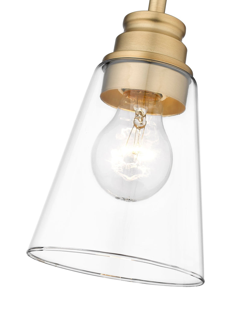 Annora 1 Light 5.5" Pendant in Olde Brass