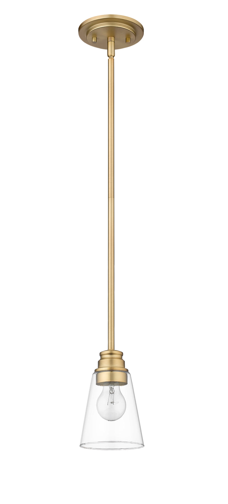 Annora 1 Light 5.5" Pendant in Olde Brass