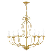 Katarina 7-Light Chandelier in Soft Gold