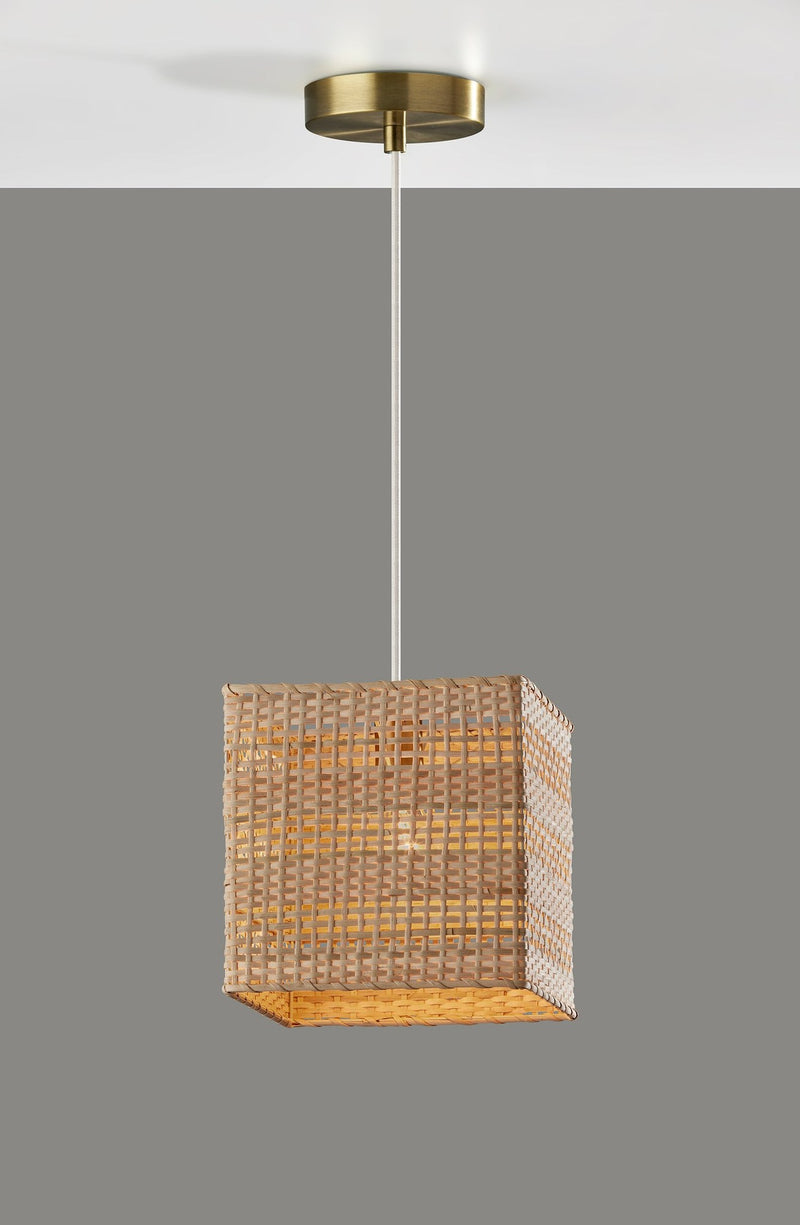 Bondi Mini Pendant in Antique Brass