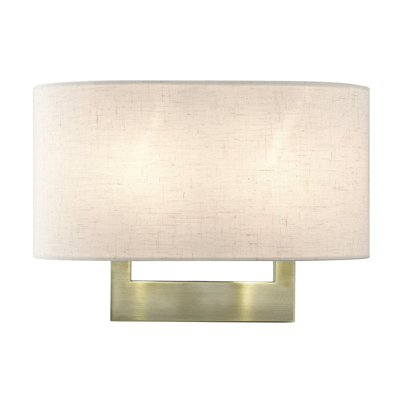 Ada 2-Light Medium ADA Wall Sconce in Antique Brass