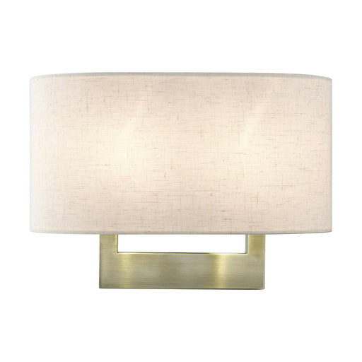 Ada 2-Light Medium ADA Wall Sconce in Antique Brass