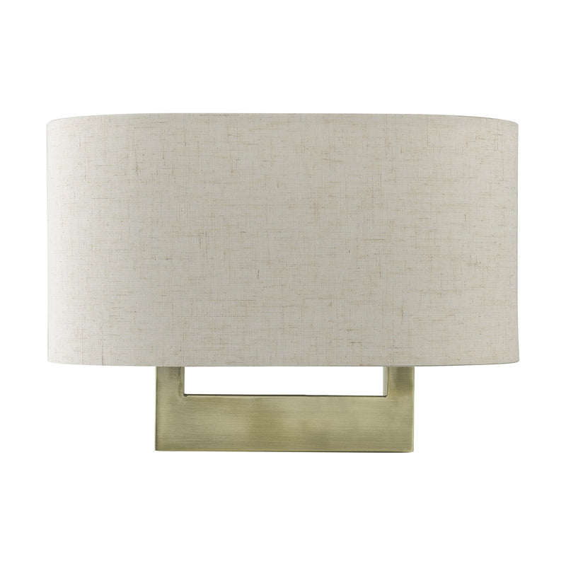 Ada 2-Light Medium ADA Wall Sconce in Antique Brass