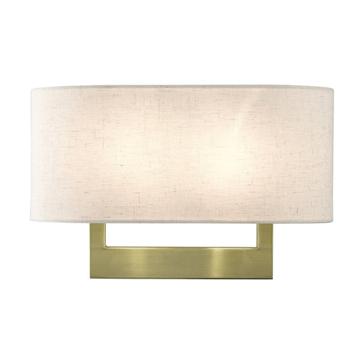 Ada 2-Light Large ADA Wall Sconce in Antique Brass