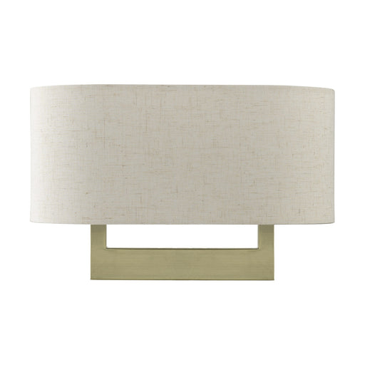 Ada 2-Light Large ADA Wall Sconce in Antique Brass