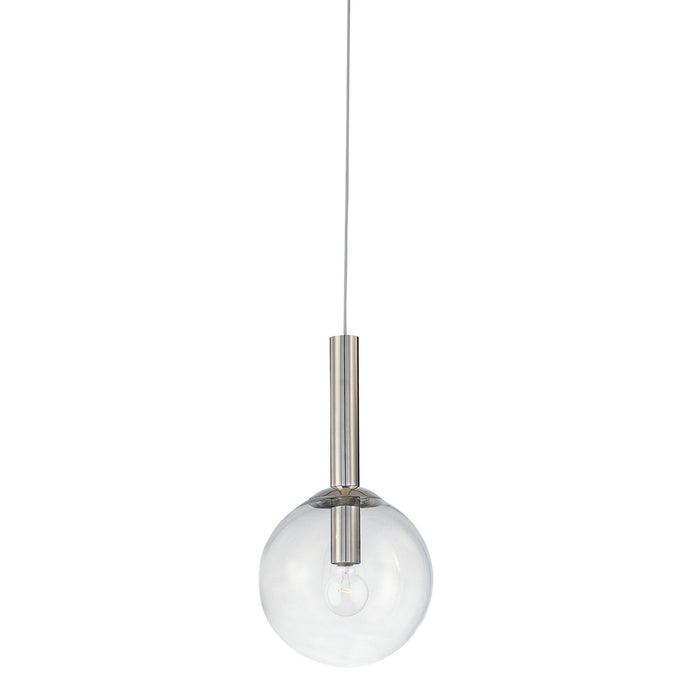 Bubbles 12 Inch 1-Light Pendant in Polished Nickel