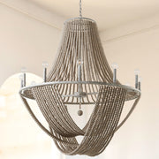 Kayla 12-Light Chandelier in Mystic Sand