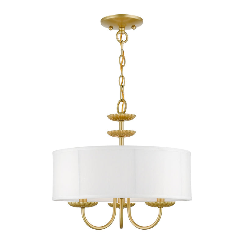 Brookdale 3-Light Mini Chandelier in Soft Gold