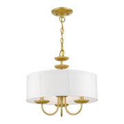 Brookdale 3-Light Mini Chandelier in Soft Gold