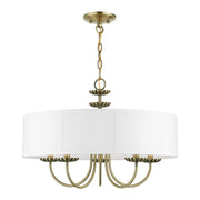 Brookdale 5-Light Chandelier in Antique Brass