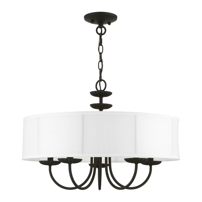 Brookdale 5-Light Chandelier in Black