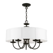 Brookdale 5-Light Chandelier in Black