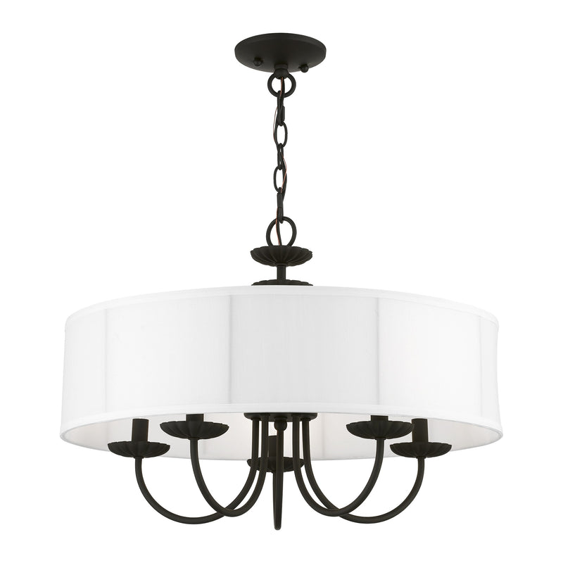 Brookdale 5-Light Chandelier in Black