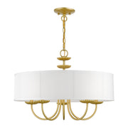 Brookdale 5-Light Chandelier in Soft Gold