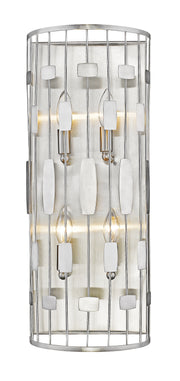 Almet 4 Light 9.25" Wall Sconce in Brushed Nickel