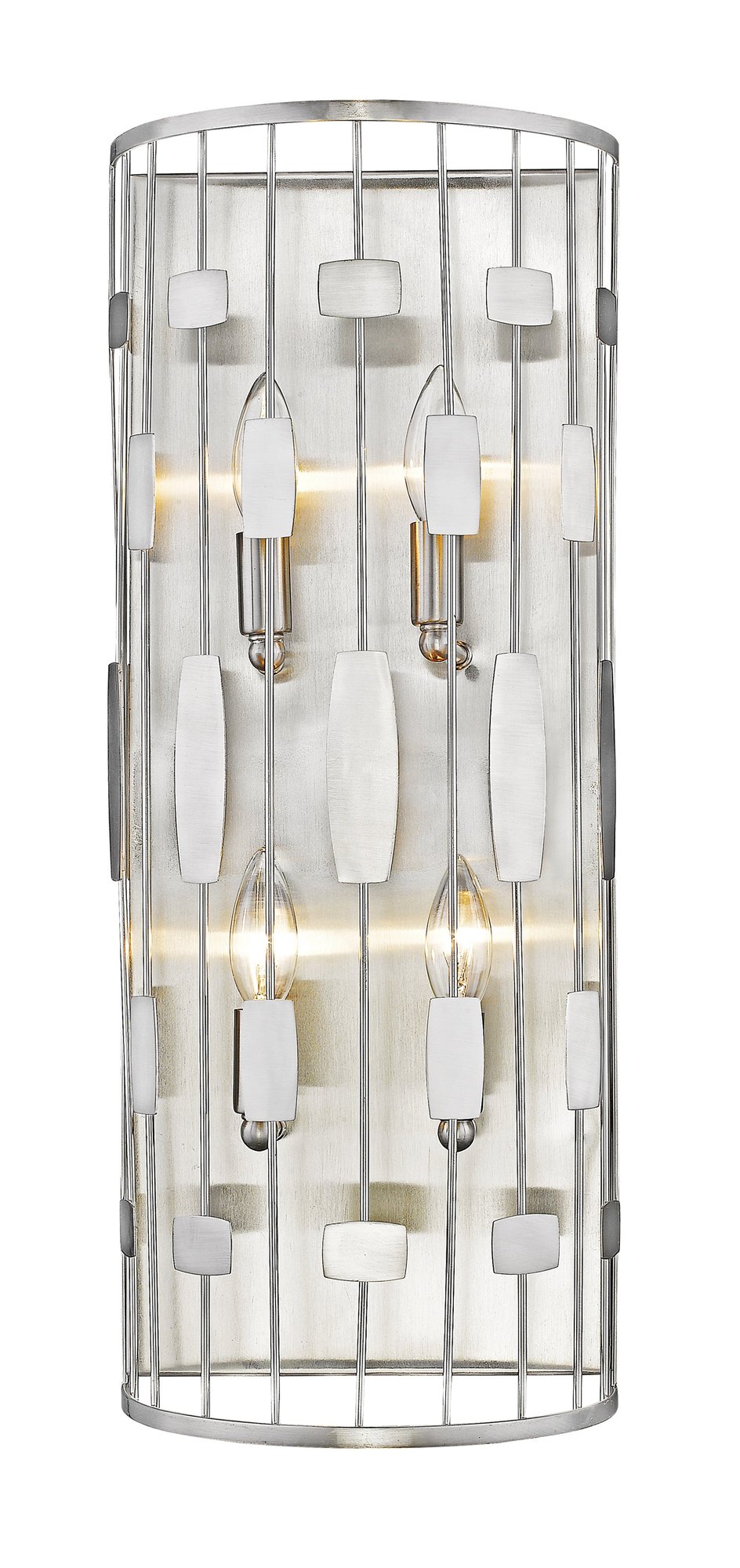 Almet 4 Light 9.25" Wall Sconce in Brushed Nickel