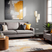 Trio 3-Light Tree Floor Lamp in Brushed Steel