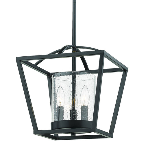 Mercer 3-Light Chandelier in Matte Black