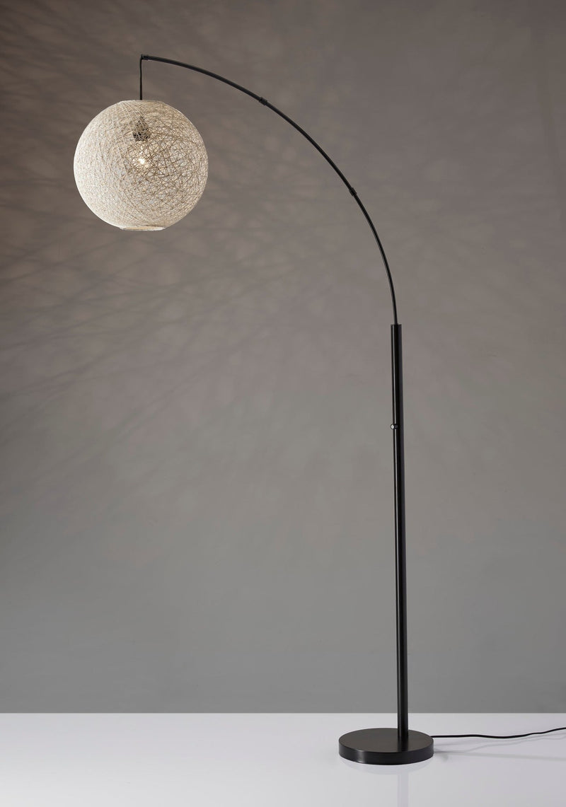 Havana Arc Floor Lamp in Bronze