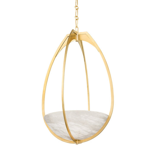 Lloyd Pendant in Aged Brass