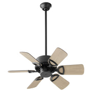 Estate 30" 6-Blade Ceiling Fan in Matte Black