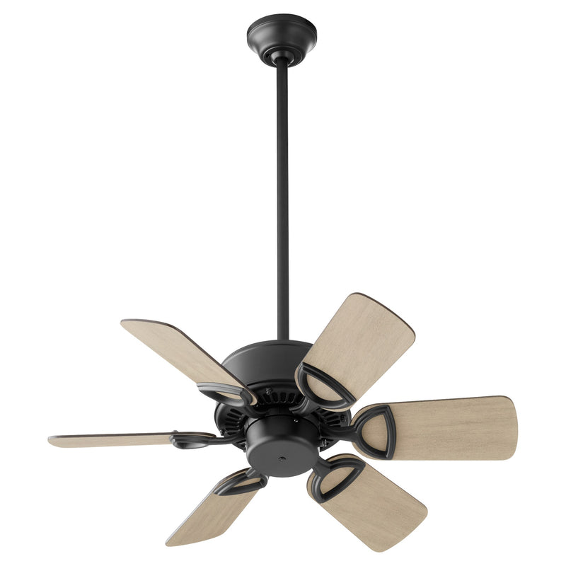 Estate 30" 6-Blade Ceiling Fan in Matte Black