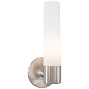 Saber Wall Sconce in Brushed Stainless Steel