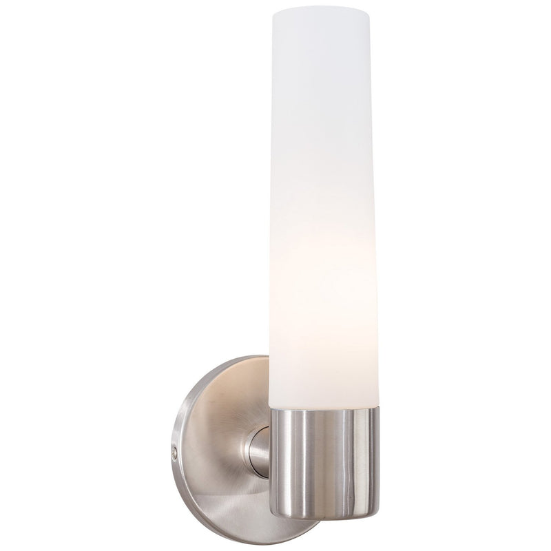 Saber Wall Sconce in Brushed Stainless Steel
