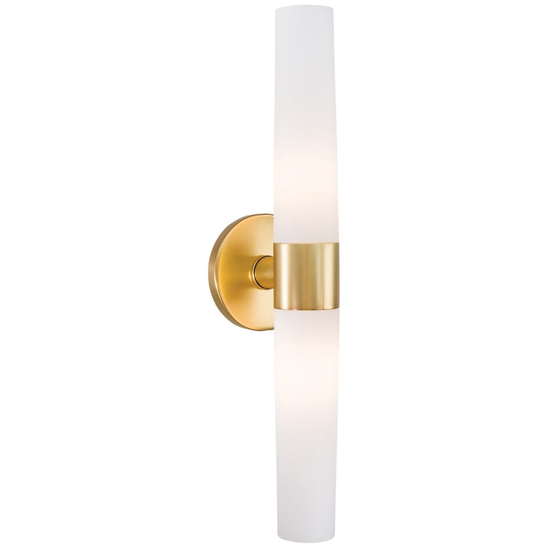 Saber Bath Vanity Light in Honey Gold