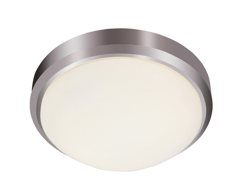 Bliss 3-Light 15.25" Flush Mount in Brushed Nickel