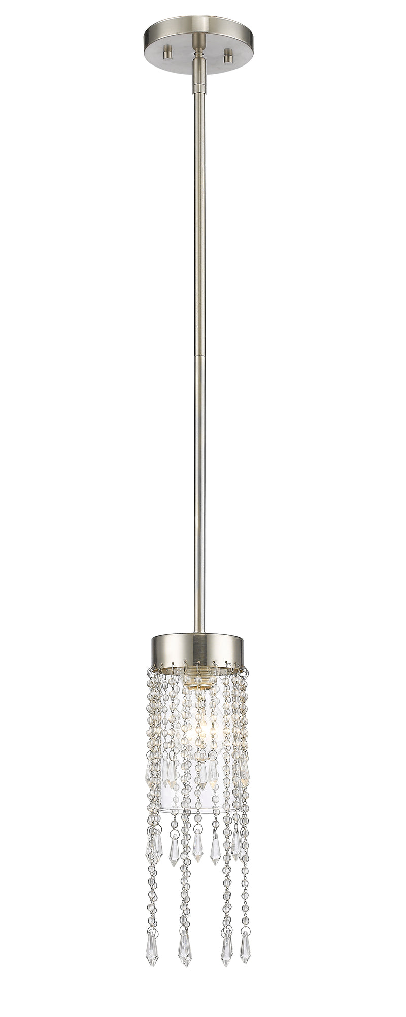 Siena 1 Light 5" Pendant in Brushed Nickel