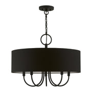 Bainbridge 5-Light 23" Chandelier in Black