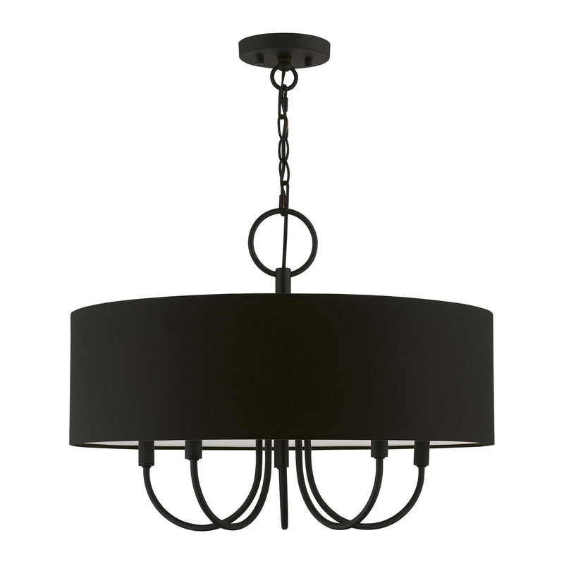 Bainbridge 5-Light 23" Chandelier in Black