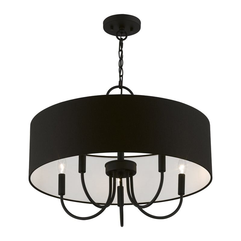 Bainbridge 5-Light 23" Chandelier in Black